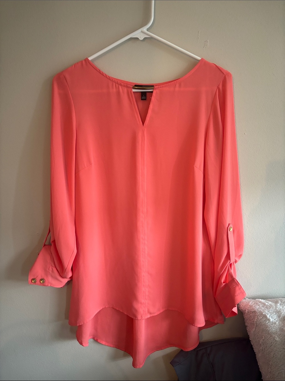 The Limited Coral Pink Blouse